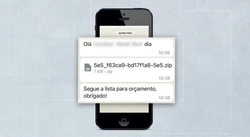 Cuidado com o arquivo ZIP: conheça golpe com vírus pelo WhatsApp que faz vítimas no RS