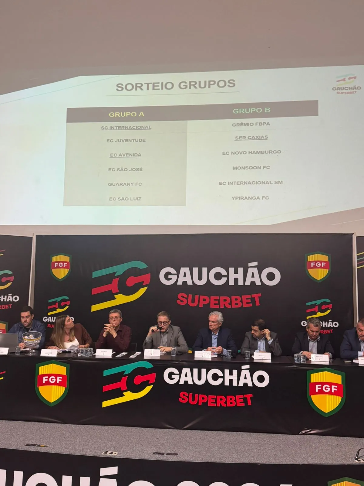 FGF define fórmula e grupos do Gauchão 2026