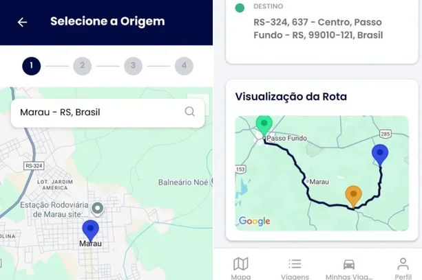 Empresa gaúcha lança app de caronas entre prefeituras para reduzir custos com viagens da Saúde