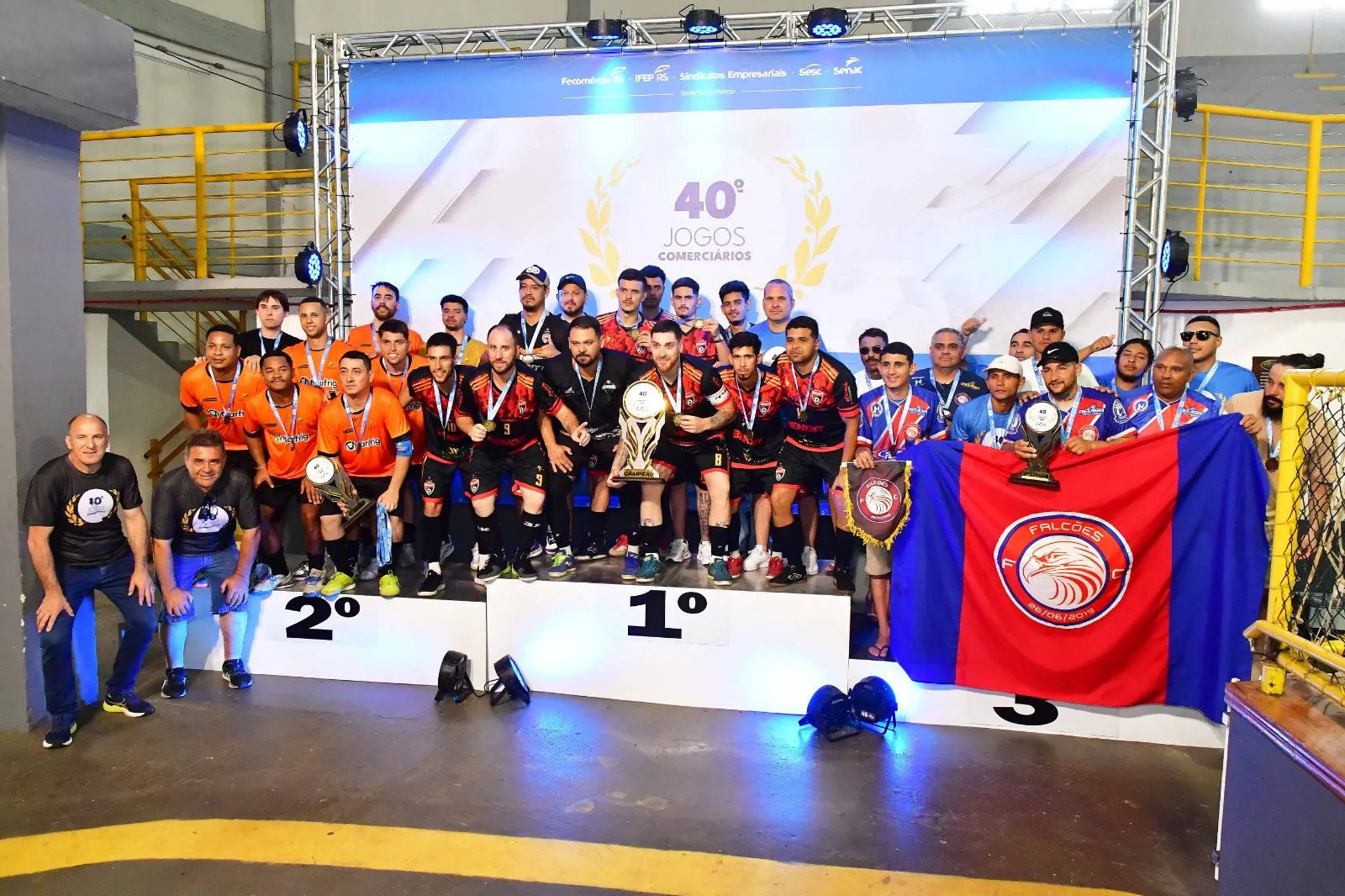 Jogos Comerciários reuniu mais de 450 atletas em Santo Ângelo