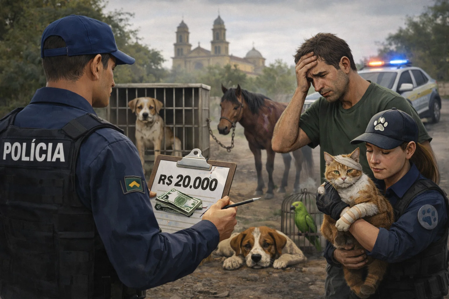 Projeto de lei prevê multas de até R$ 20 mil por maus-tratos a animais em Santo Ângelo