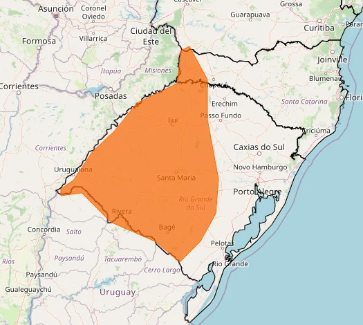 Rio Grande do Sul entra em alerta para temporais antes da formação de ciclone extratropical