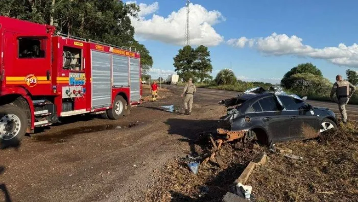 Motorista morre em acidente envolvendo veículo da prefeitura de São Luiz Gonzaga