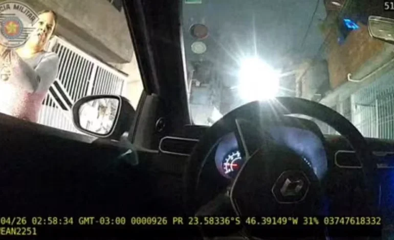 Câmera corporal registra abordagem que terminou com morte de mulher em ação da PM em São Paulo