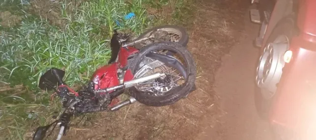 Homem morre em acidente entre carro e moto na RS-307, em Santa Rosa