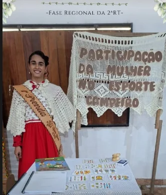 Mulher trans conquista título de 2ª Prenda da 2ª Região Tradicionalista