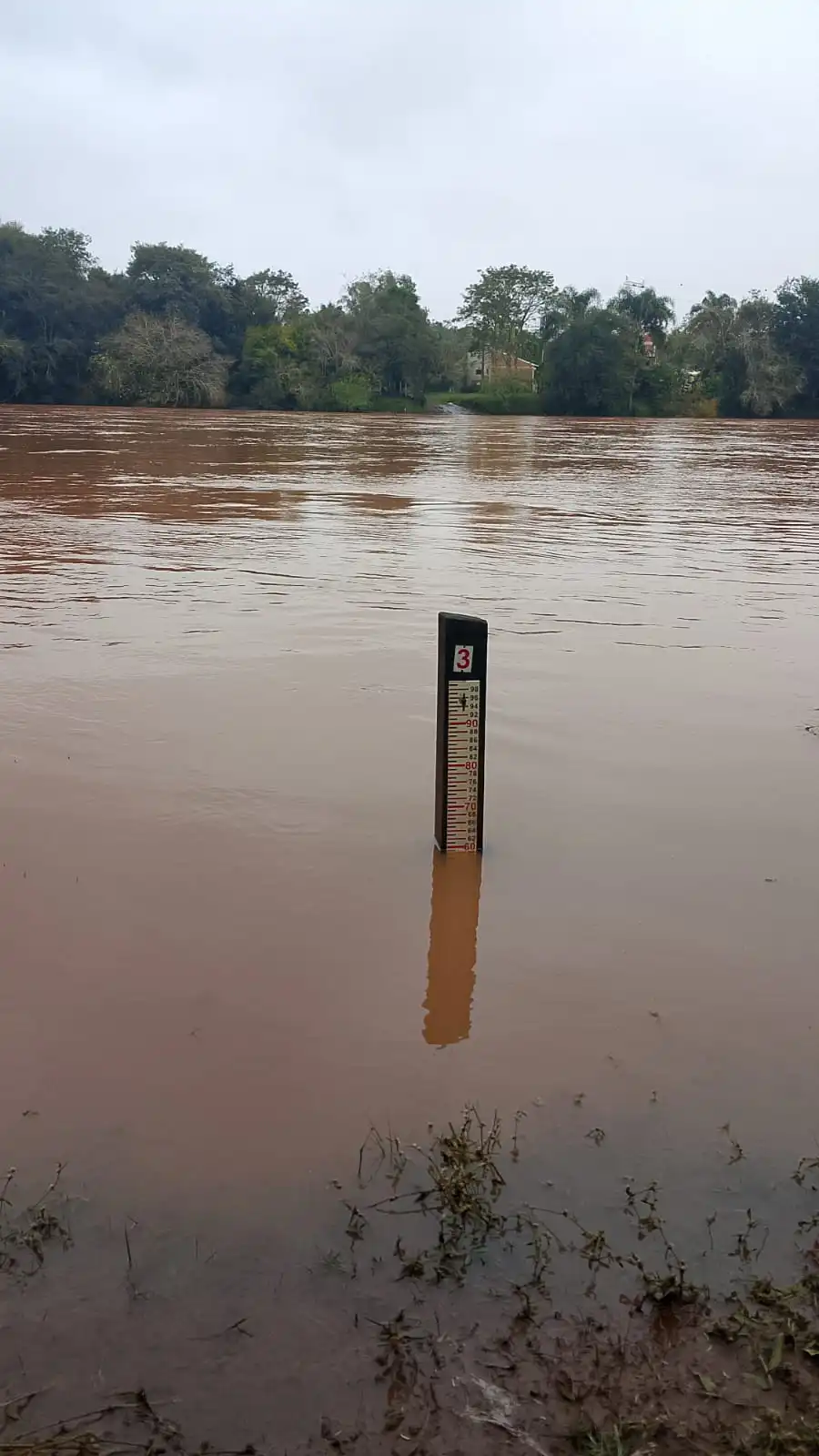 Apesar das chuvas, nível do Rio Ijuí segue dentro da normalidade em Entre-Ijuís