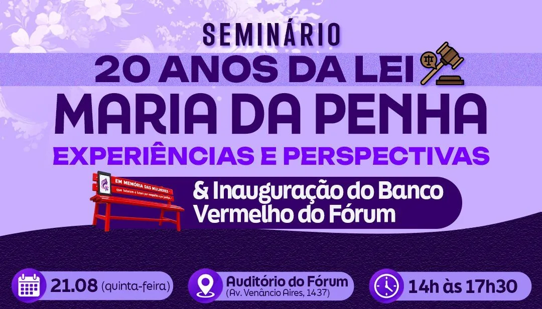 Santo Ângelo promove seminário pelos 20 anos da Lei Maria da Penha