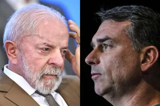 Pesquisa Quaest: Lula tem 44%, e Flávio Bolsonaro, 39% das intenções de voto no segundo turno