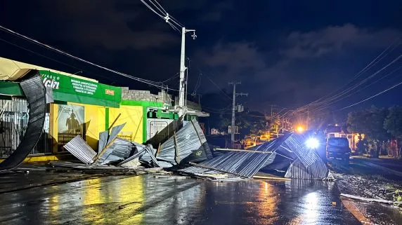 Temporal deixou danos em 26 municípios da região e mais de mil residências danificadas