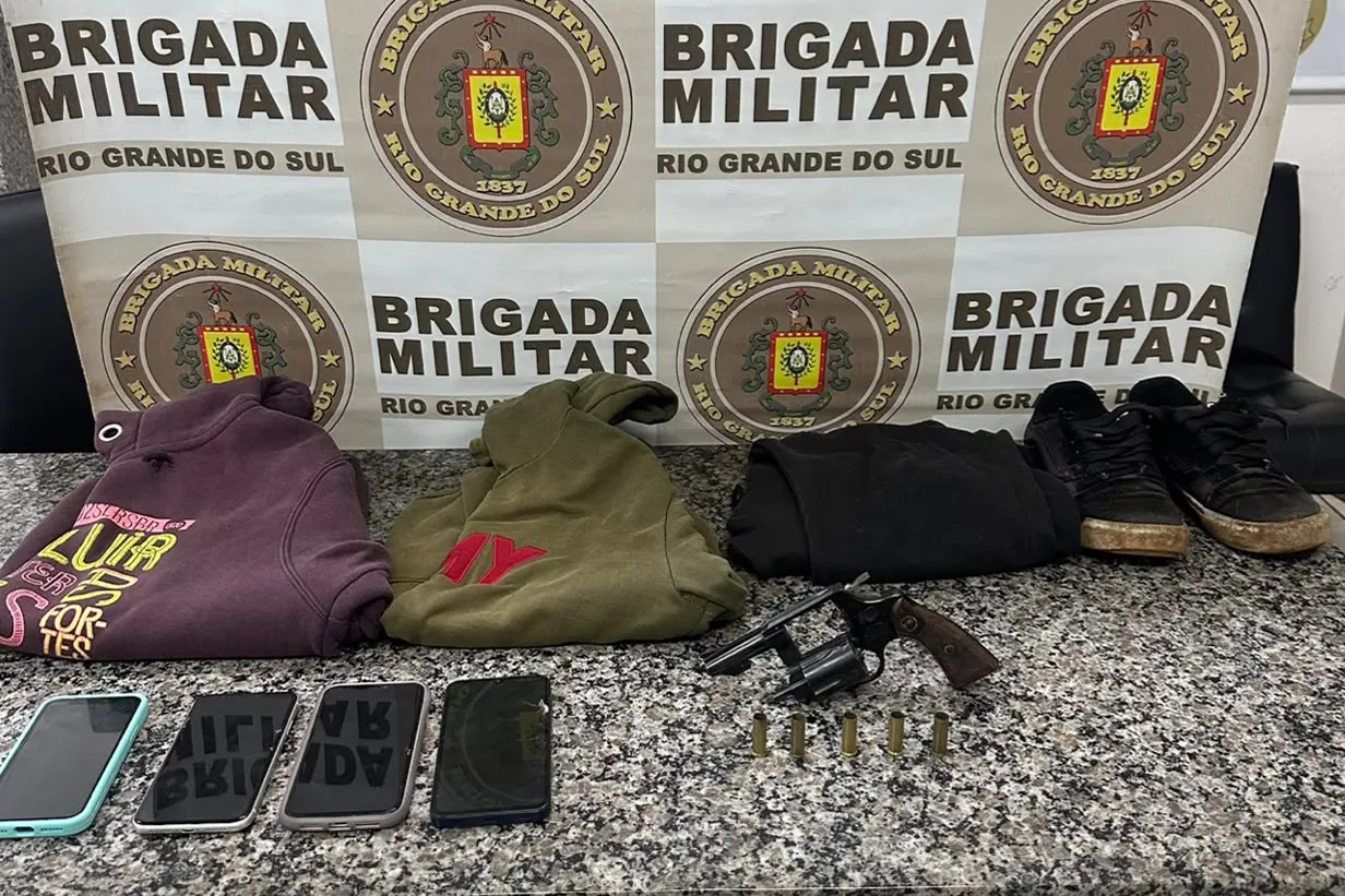 Três pessoas são presas por suspeita de envolvimento em tentativa de homicídio, em Santo Ângelo