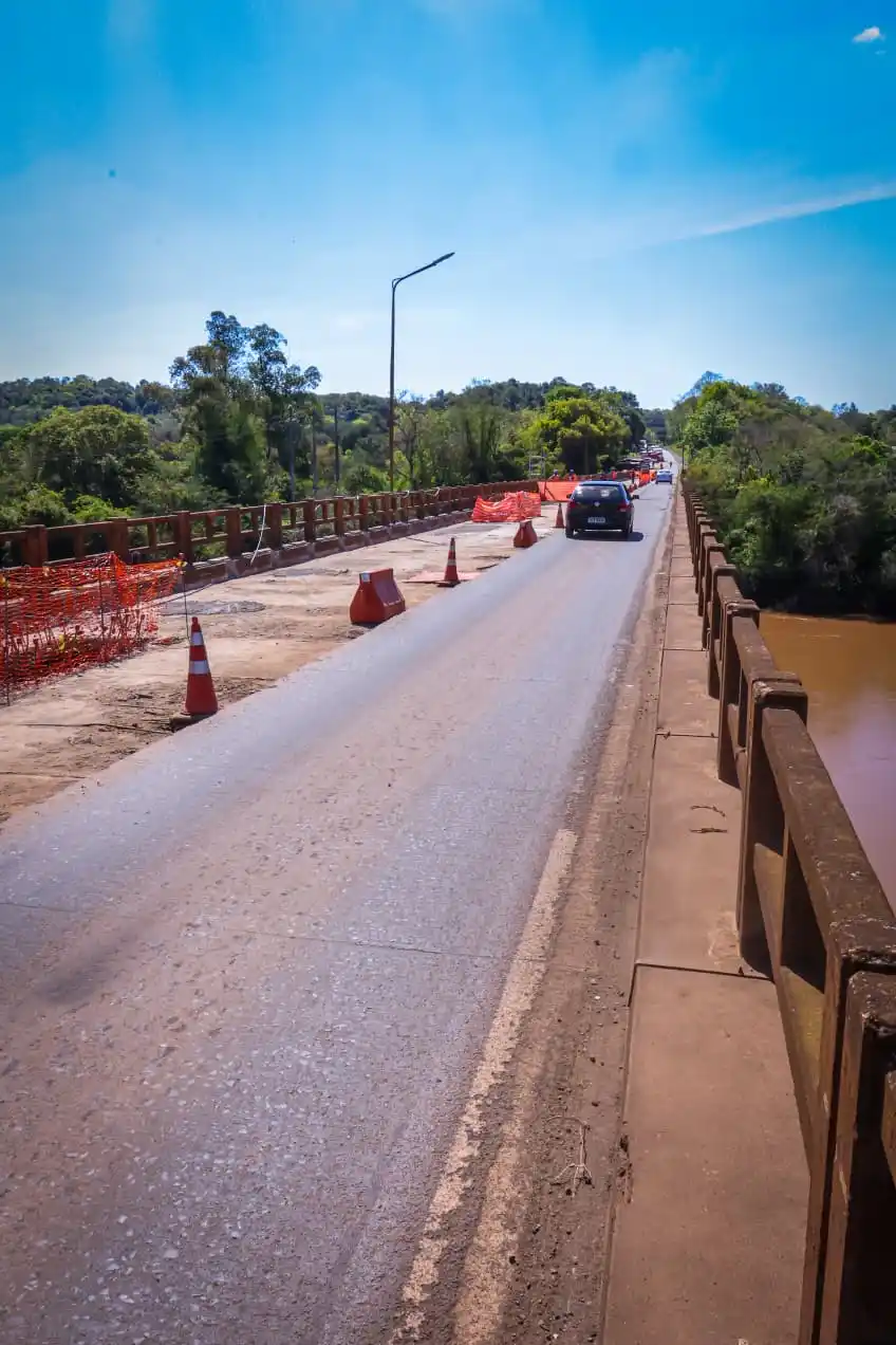 Ponte sobre o Rio Ijuí terá bloqueio total de uma hora entre quarta e quinta-feira