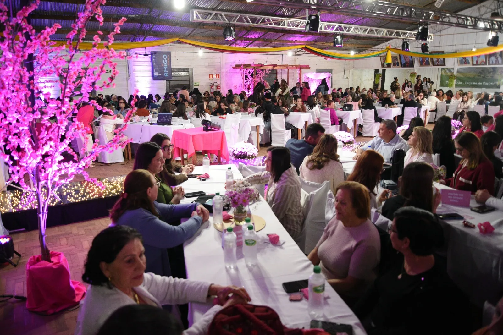 Evento do Outubro Rosa reúne mais de 500 mulheres em Eugênio de Castro
