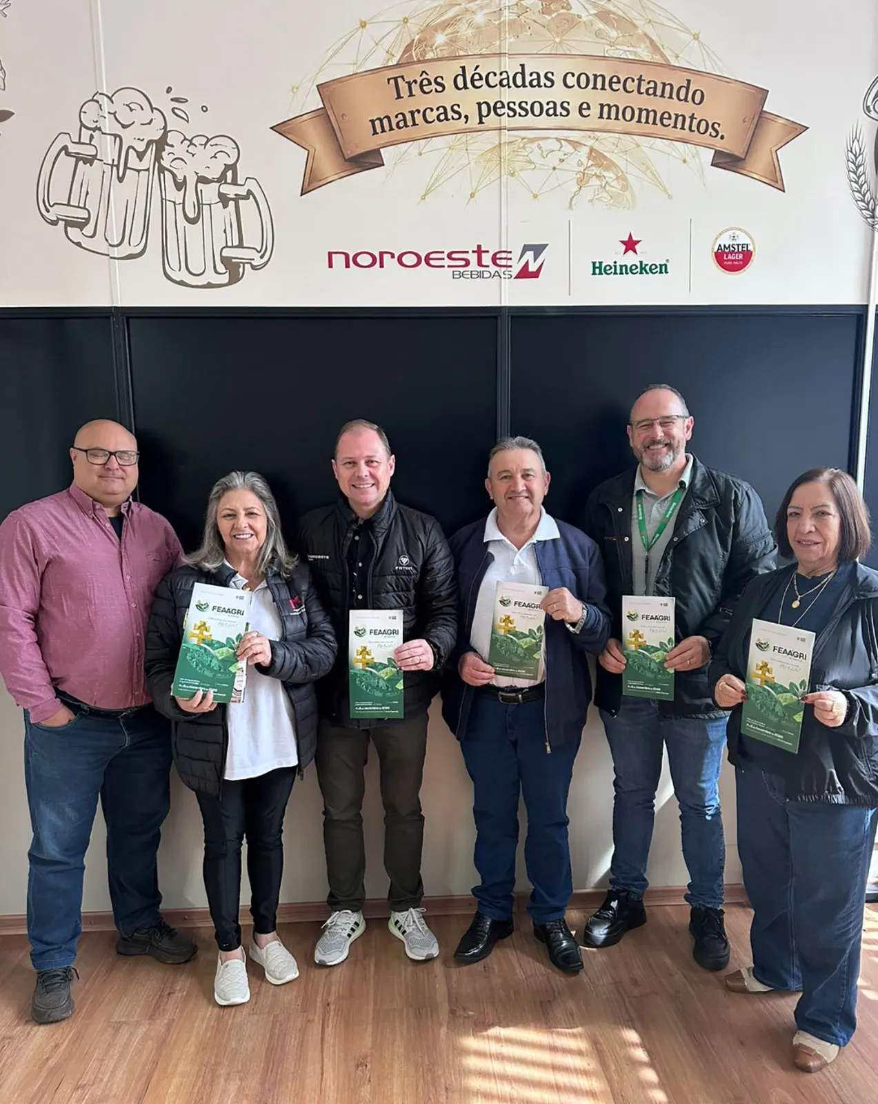 Noroeste Bebidas/Amstel renova parceria com a Feaagri Missões