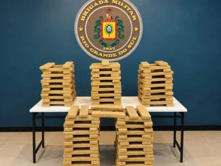 Homem é preso com 142 quilos de maconha em Porto Mauá